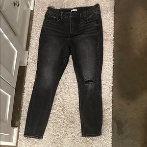 Good American Black Skinny Jeans
